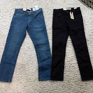 Levi's Slim Fit Jeans in Blue and Black